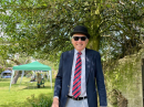 Colin, compere at Warmington Garden Party